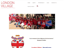 Tablet Screenshot of londonvillage.it